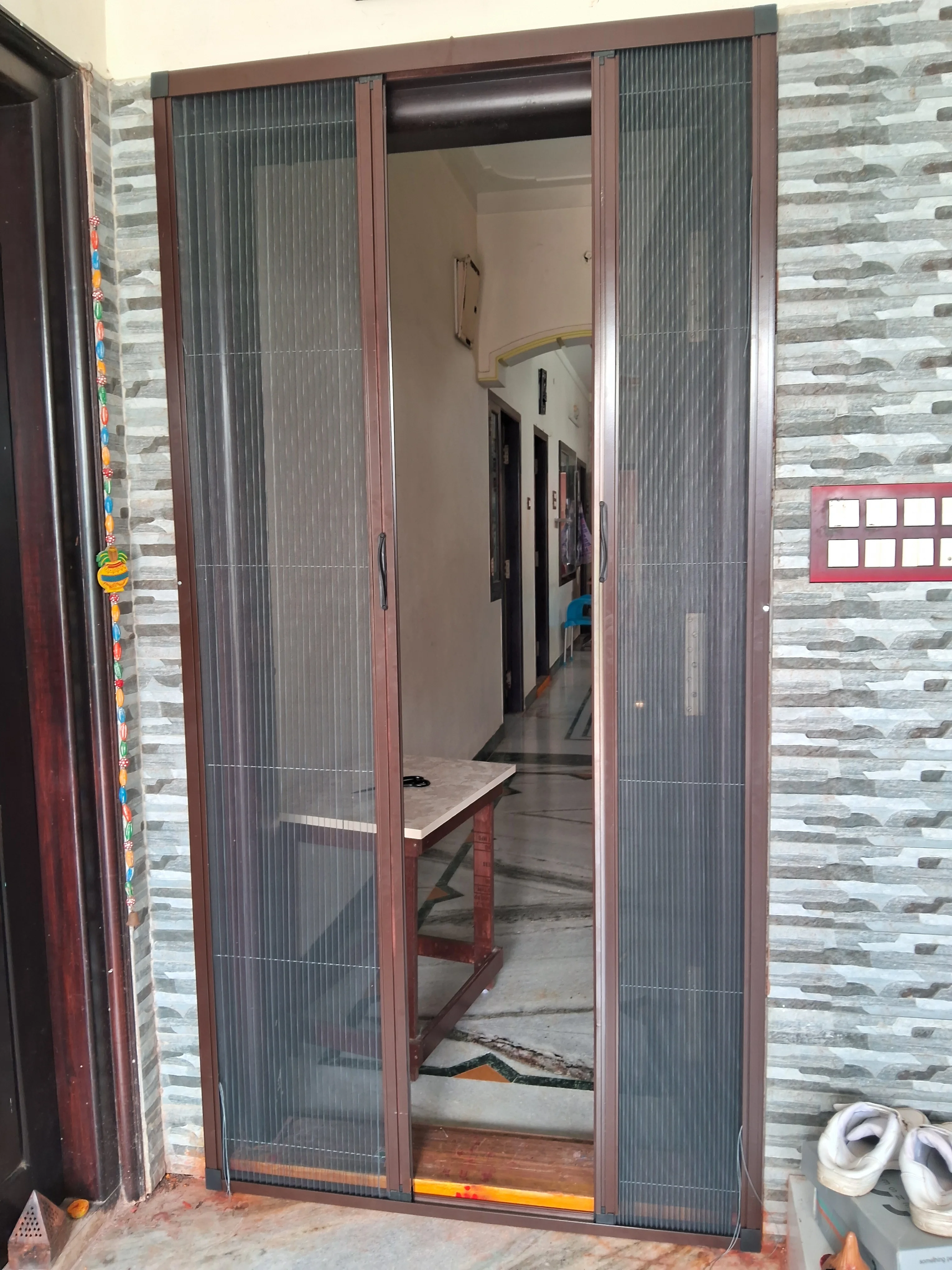 Premium layered curtains installation in Vellore