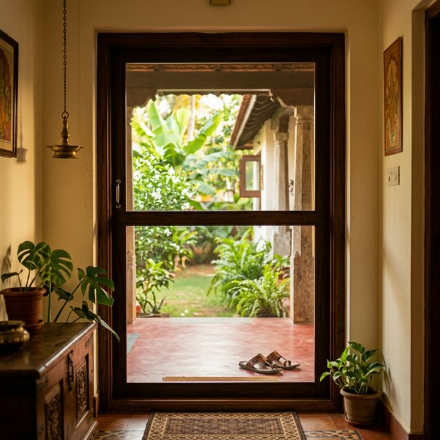 SS door mesh installation in Tamil Nadu