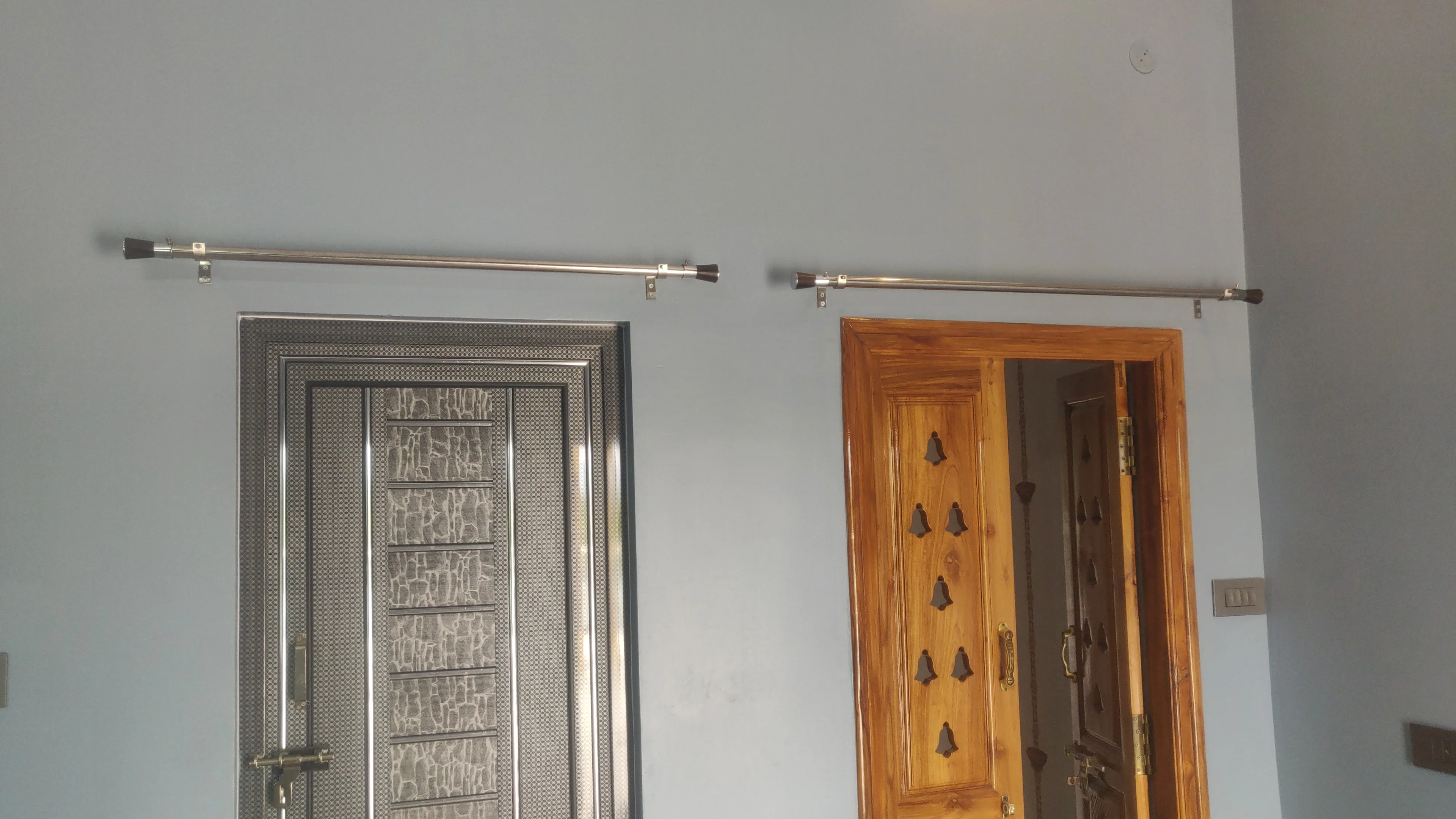 Mosquito nets installation by Oviyas Fabrics