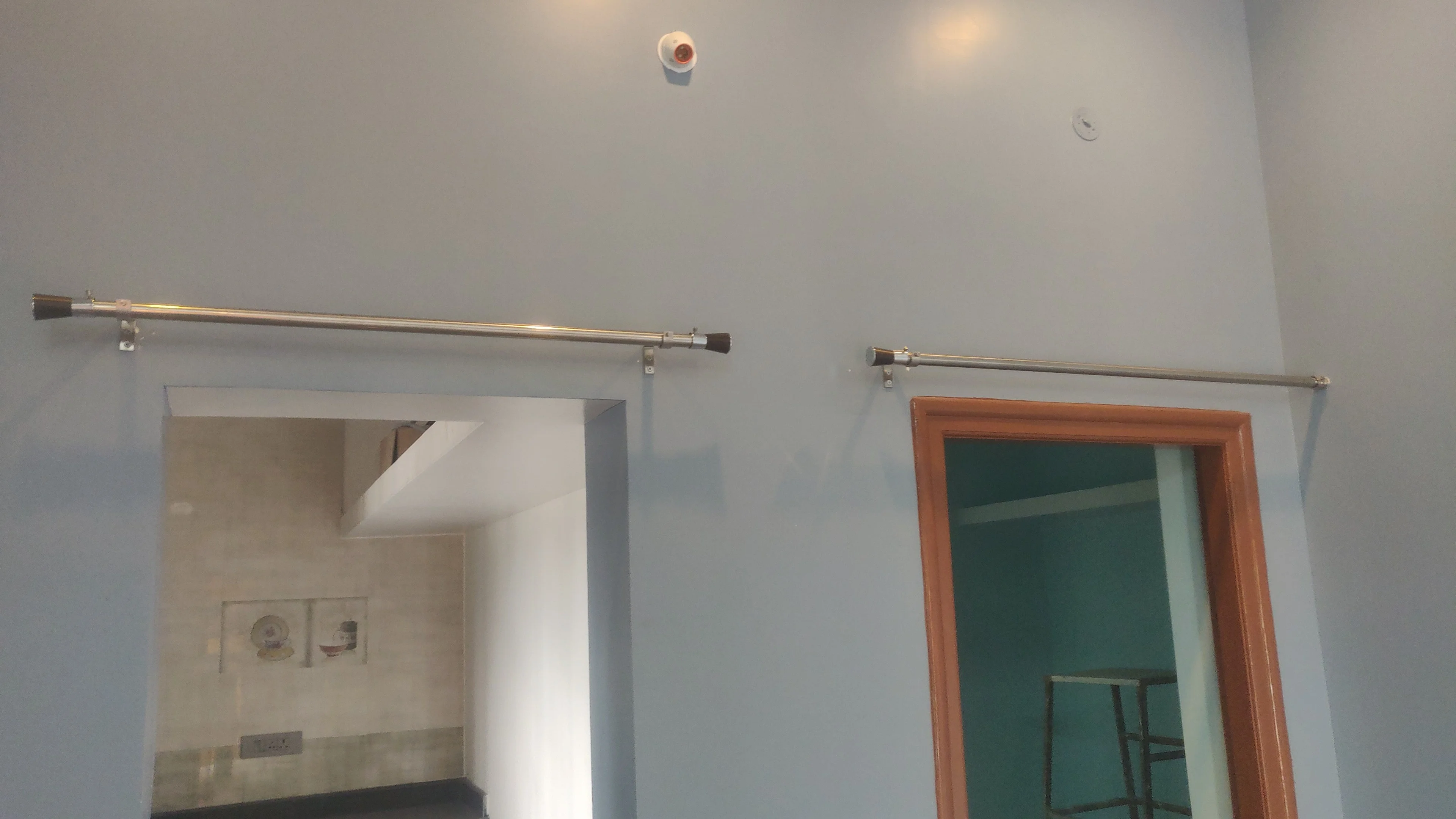 Mosquito nets installation by Oviyas Fabrics