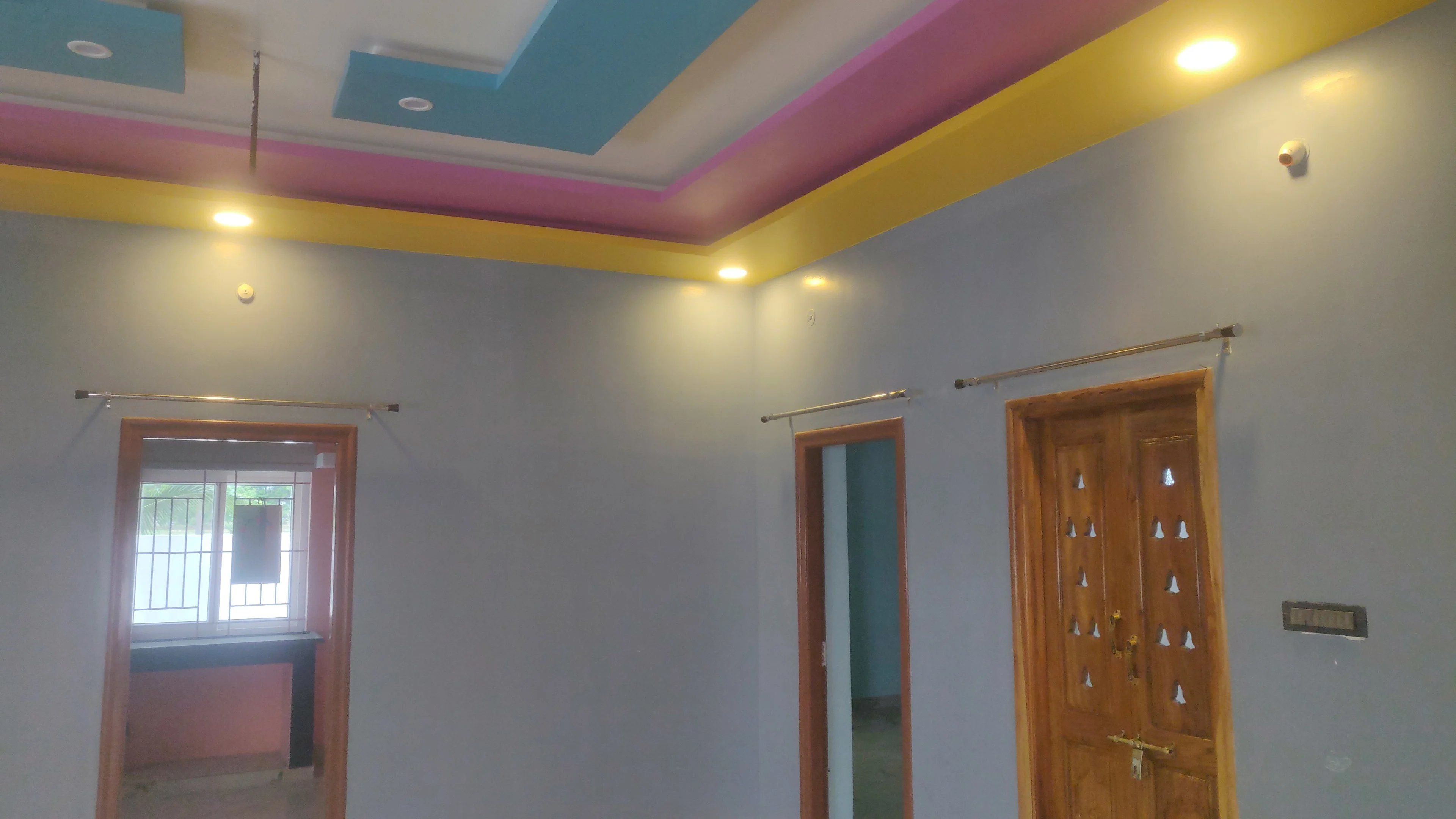 Mosquito nets installation by Oviyas Fabrics